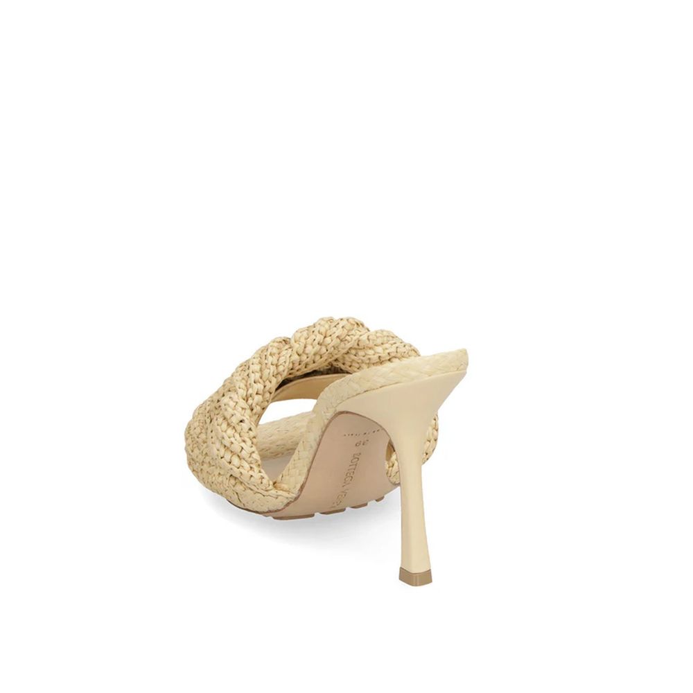 Bottega Veneta Beige Mules for Women detail view