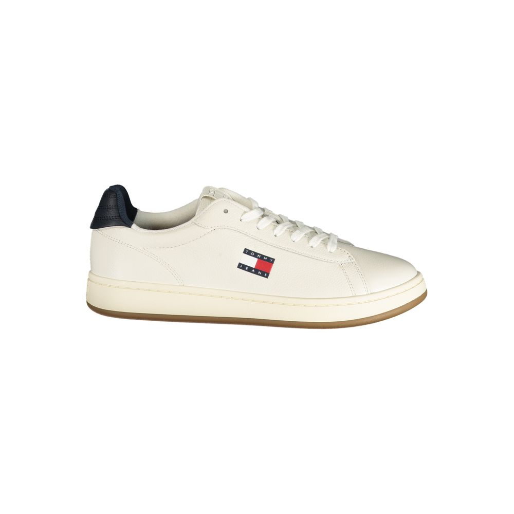 Baskets athlétiques Tommy Hilfiger en polyester blanc