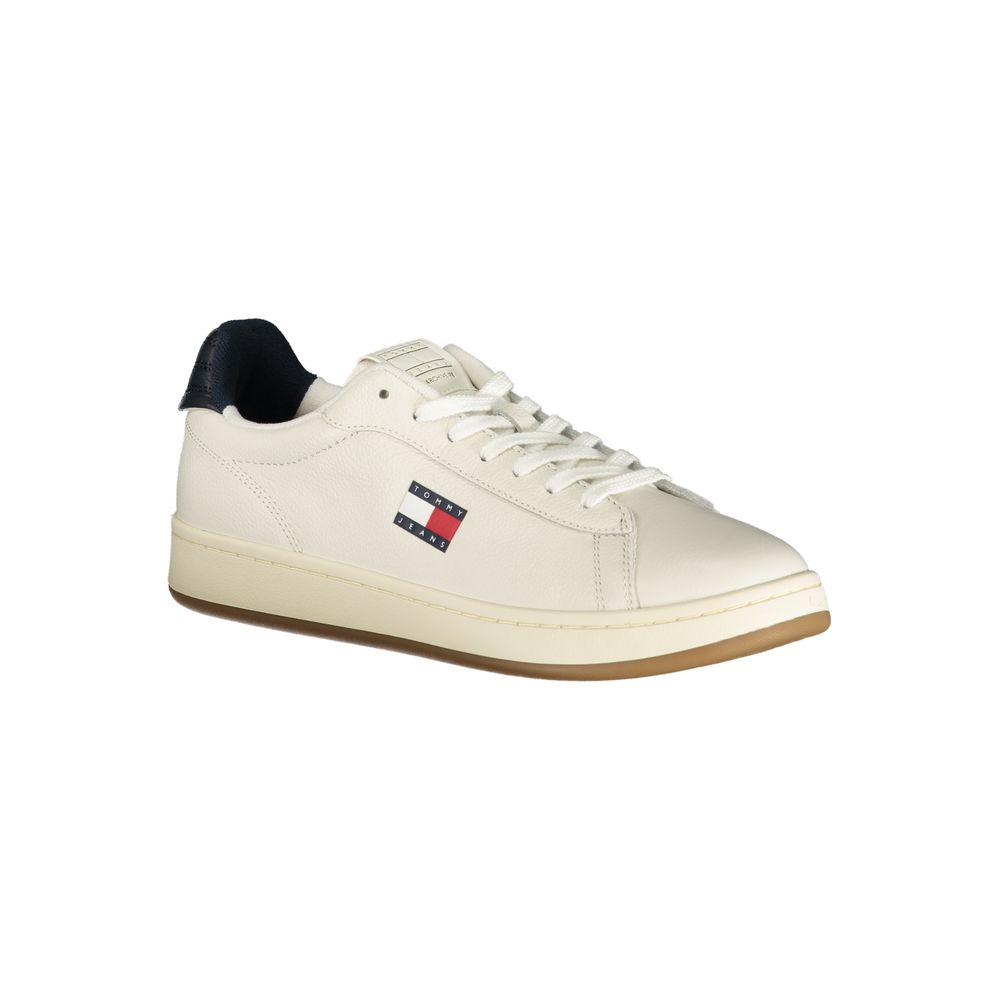 Baskets athlétiques Tommy Hilfiger en polyester blanc