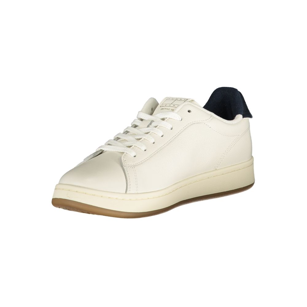 Baskets athlétiques Tommy Hilfiger en polyester blanc