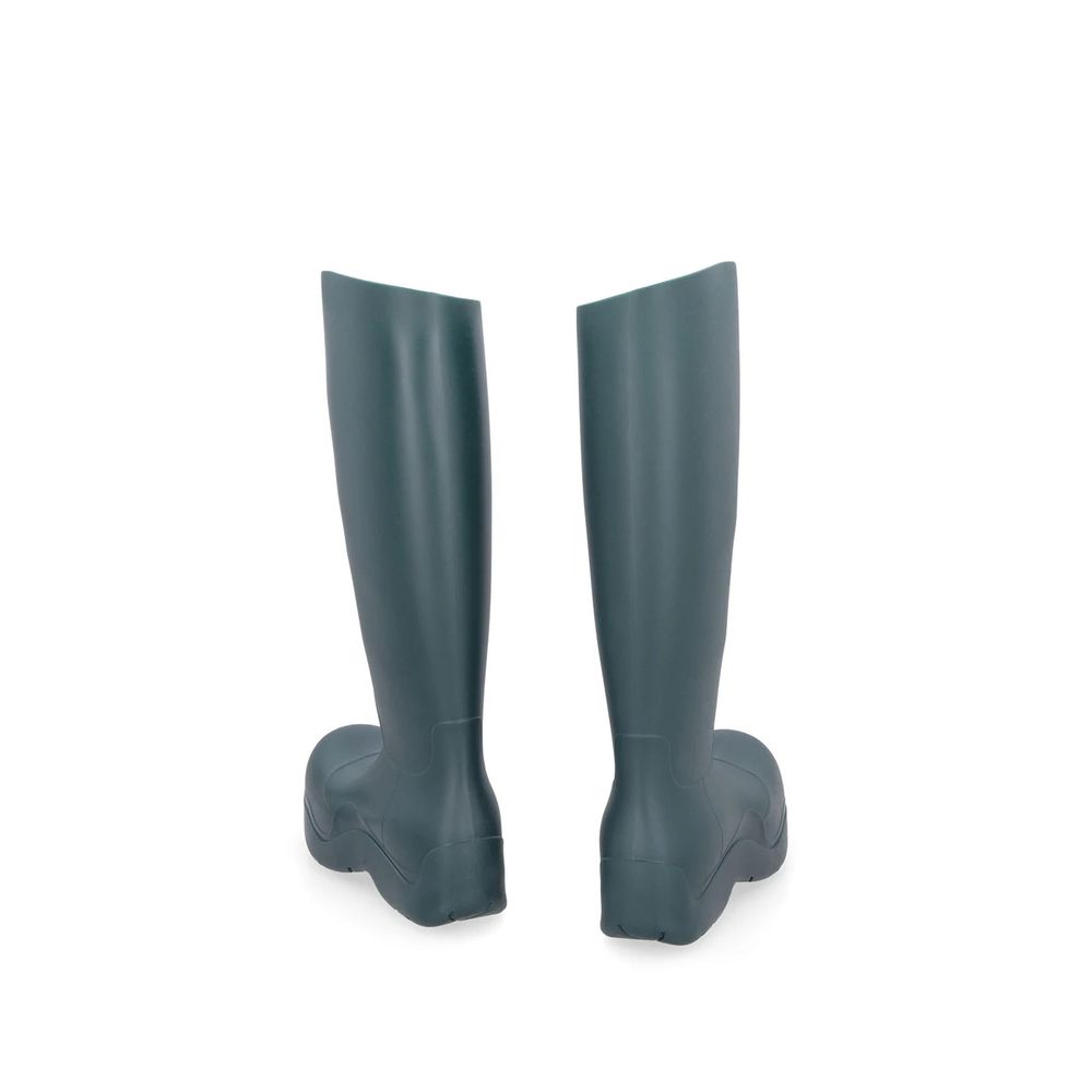 Bottes de pluie bicolores en caoutchouc Bottega Veneta