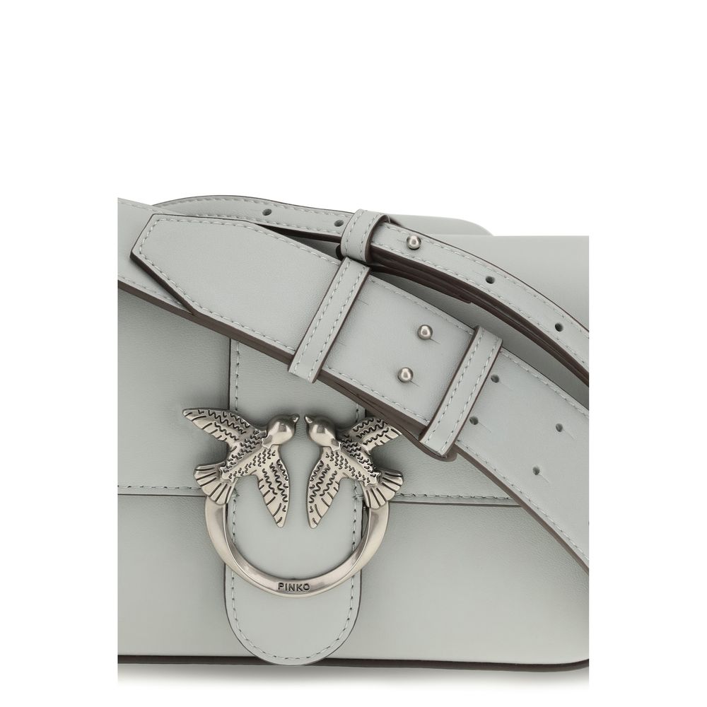 PINKO Grey Shoulder Bag for Women side view