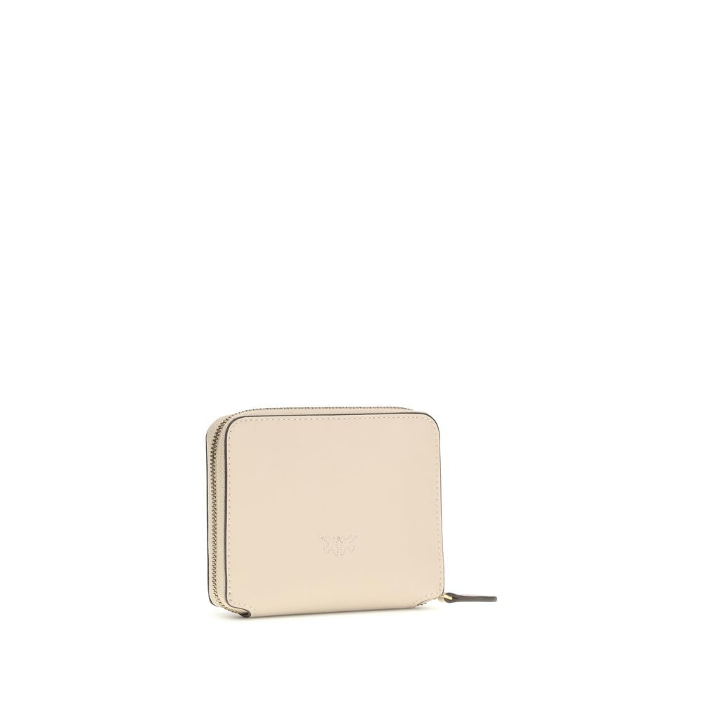 Portefeuille PINKO en cuir de veau beige Bos Taurus