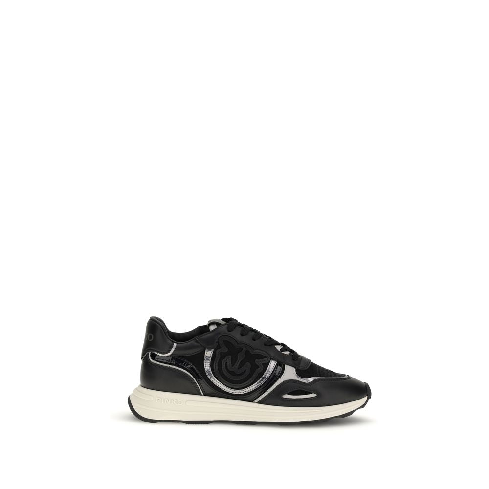 PINKO Black Athletic Sneakers for Women