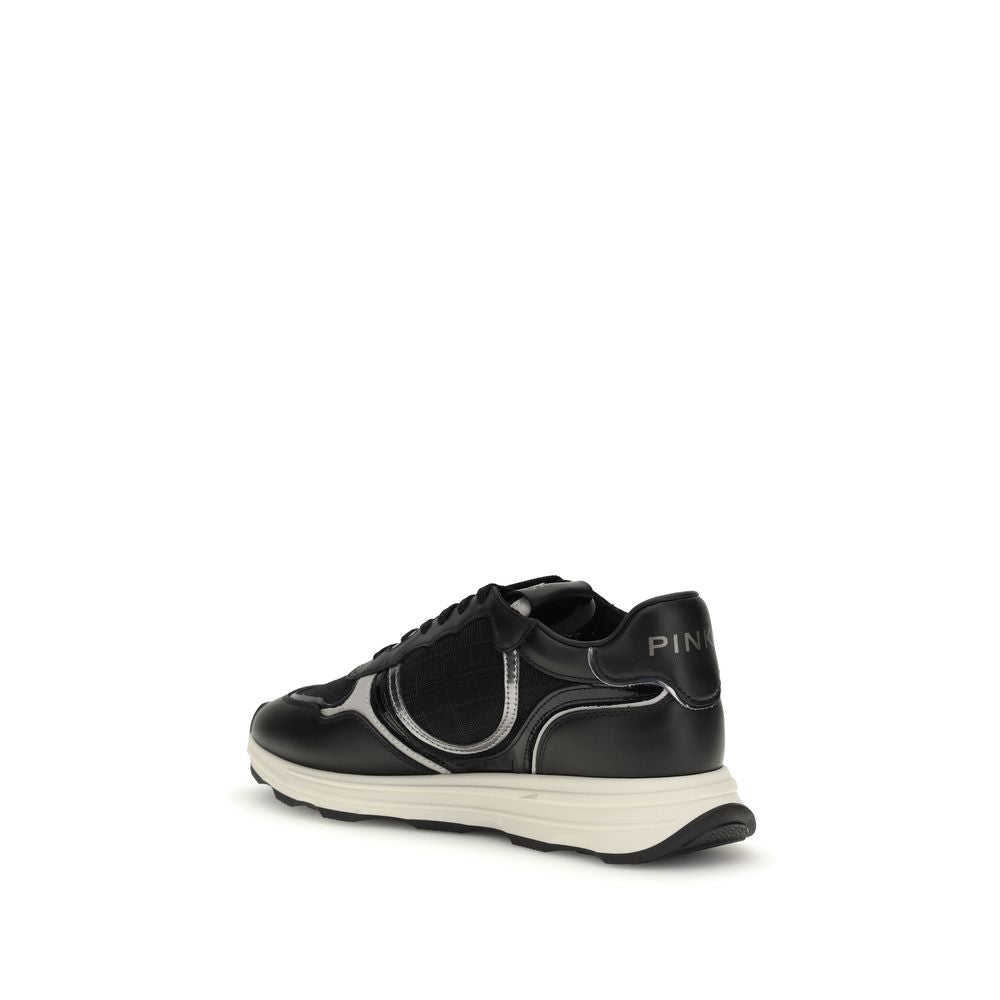 PINKO Black Athletic Sneakers for Women detail view