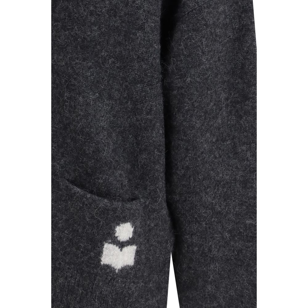 Marant Etoile Grey Cardigan for Women detail view