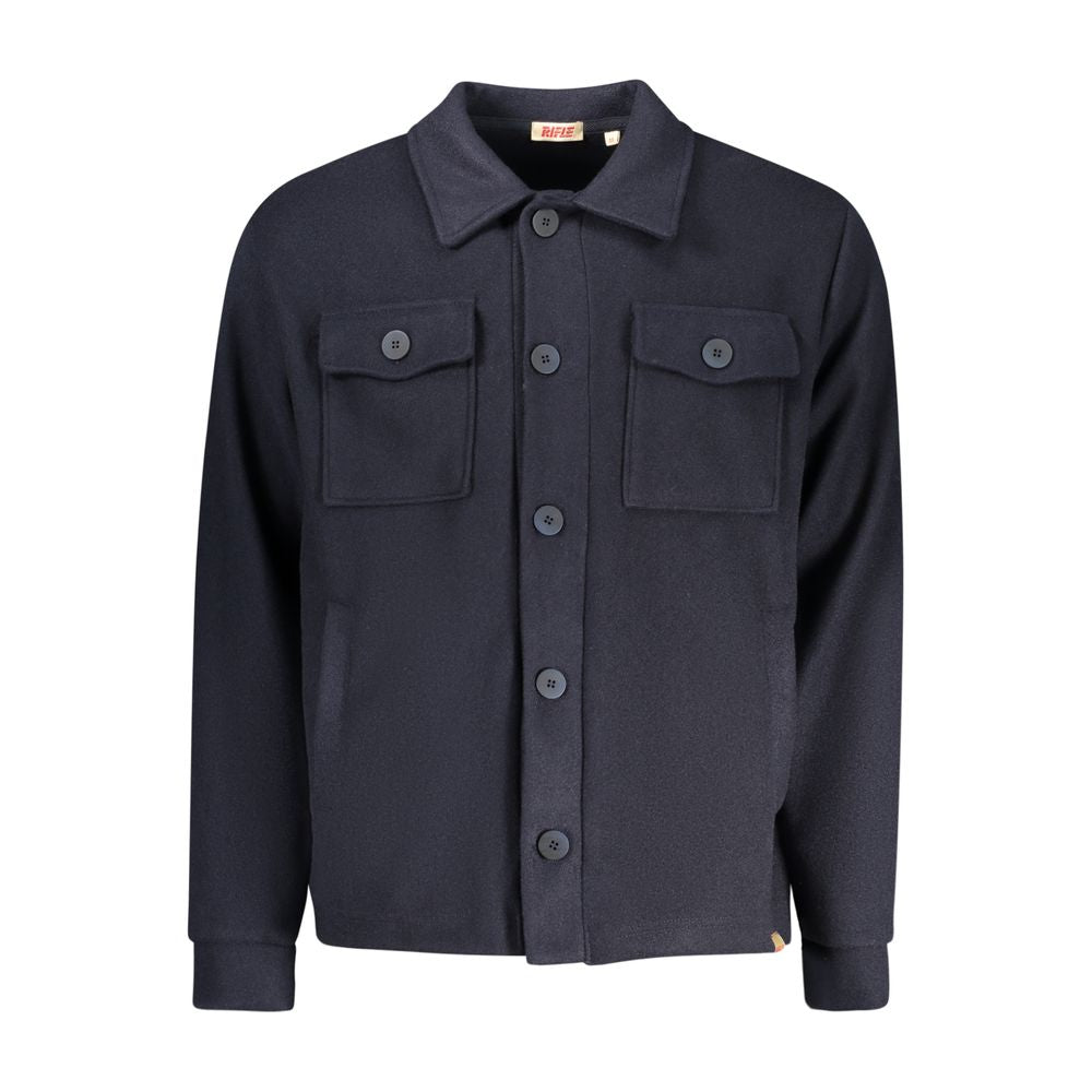 Chemise en coton bleu Rifle pour homme