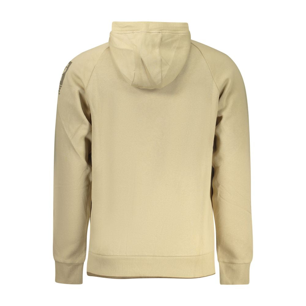 Sweat-shirt homme Rifle en coton beige