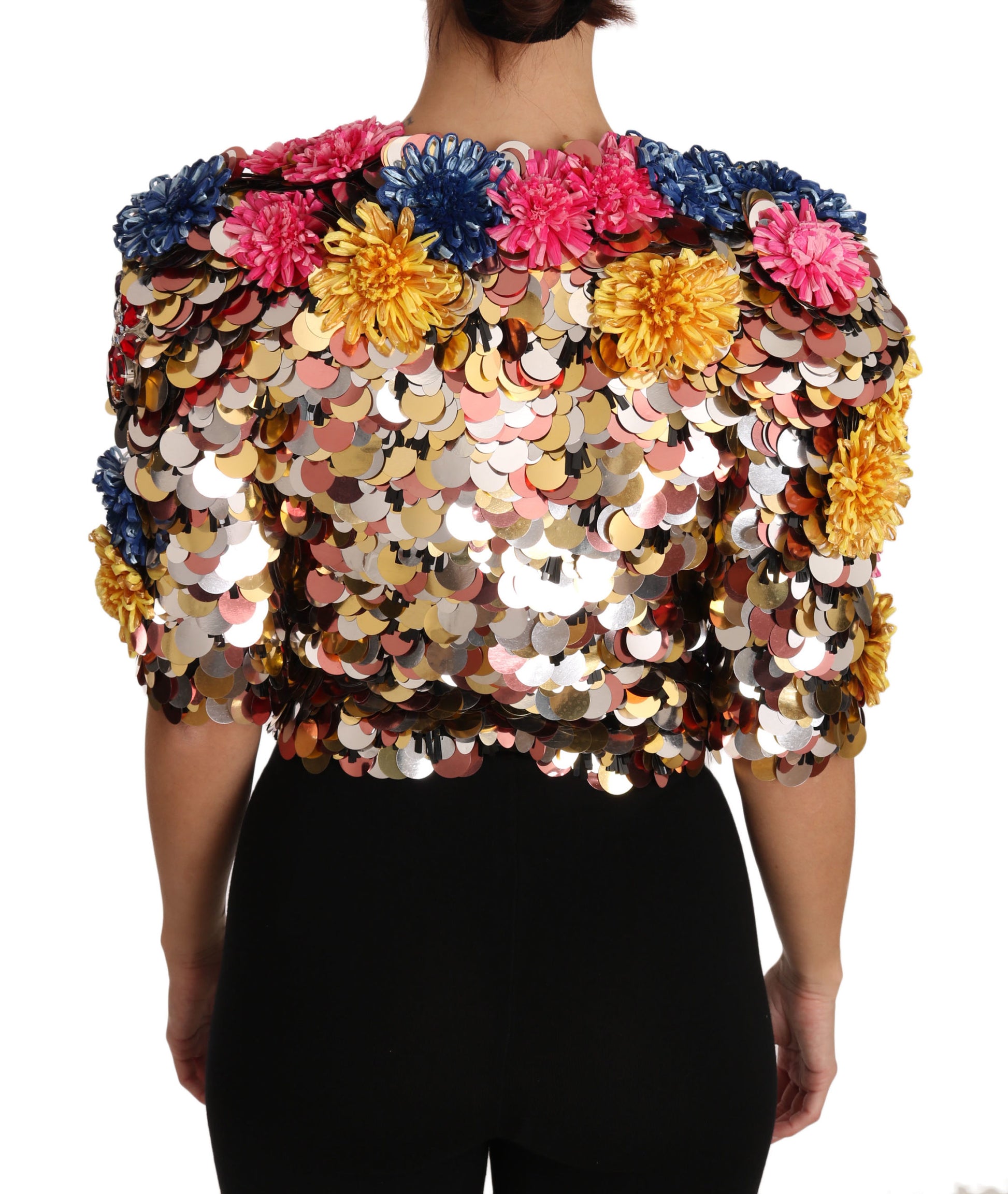 Dolce & Gabbana Multicolor Coat for Women alternate view