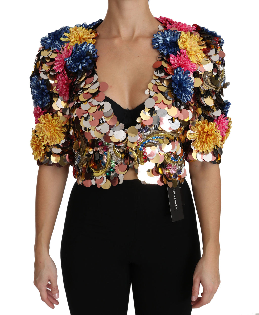 Dolce & Gabbana Multicolor Coat for Women