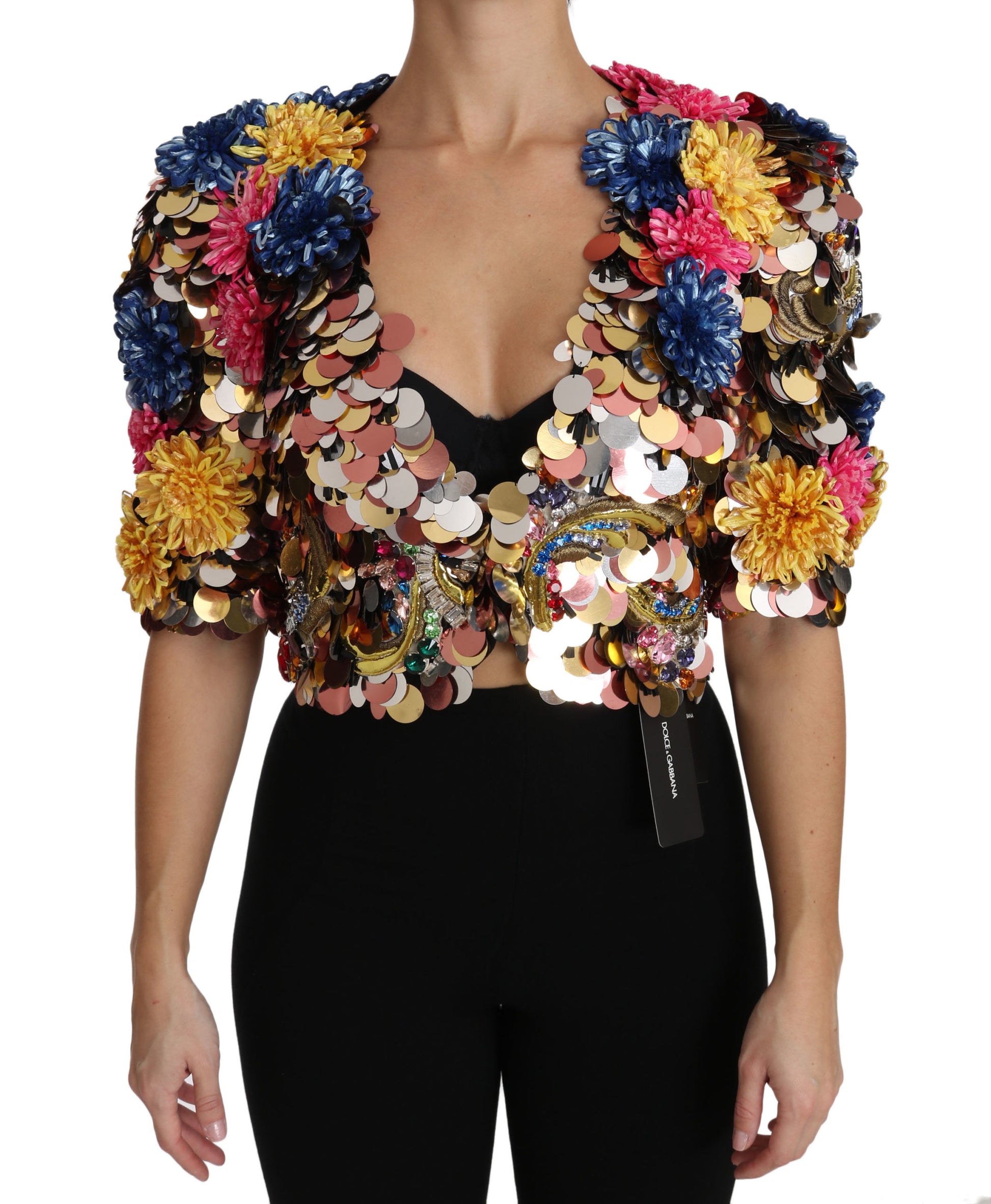 Dolce & Gabbana Multicolor Coat for Women
