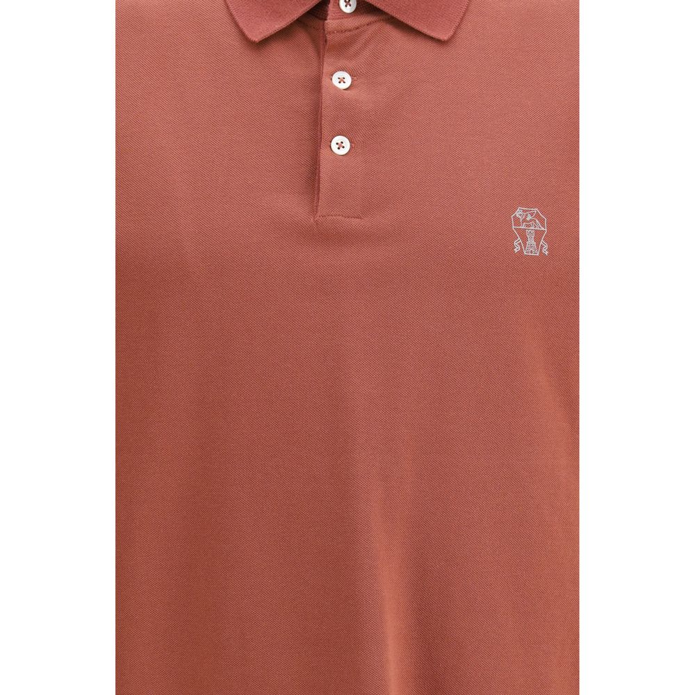 Brunello Cucinelli Multicolor Polo Shirt for Men detail view