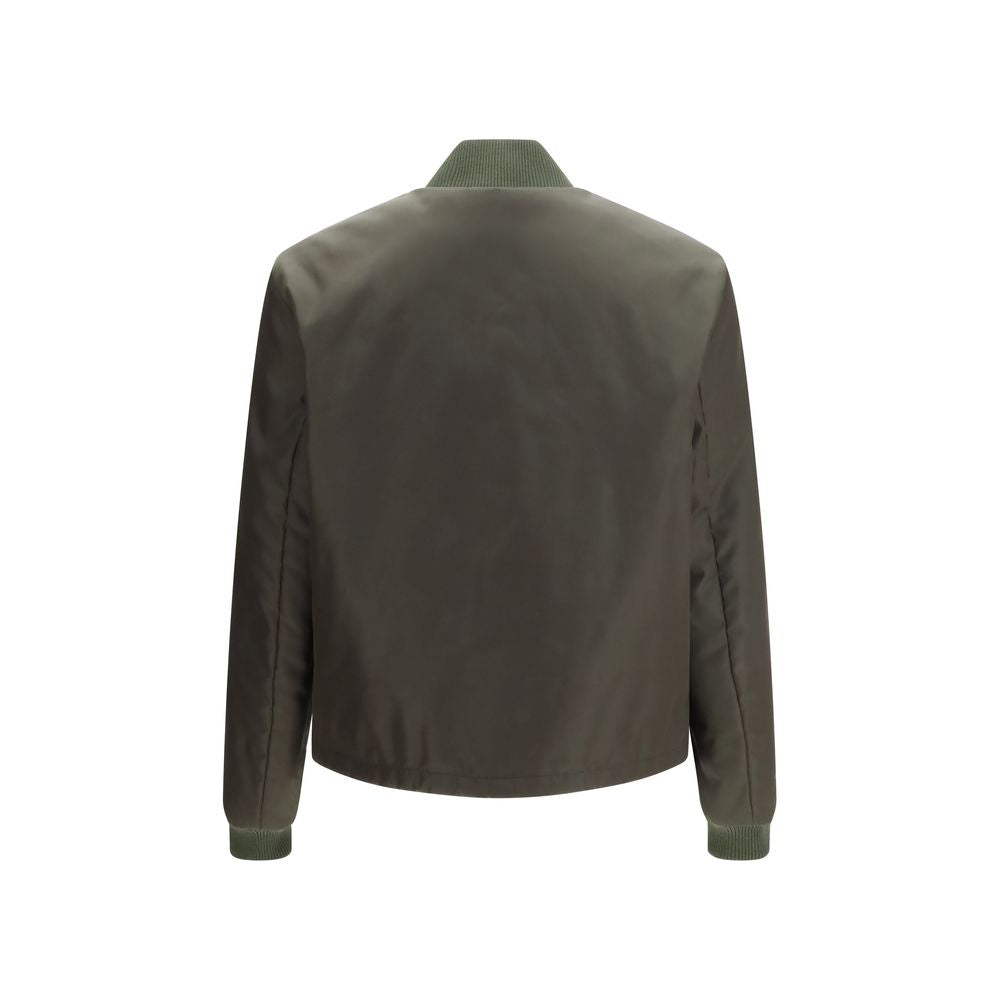 Bomber en nylon bicolore Prada