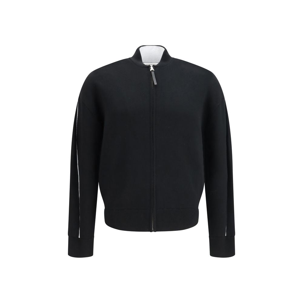 Cardigan en laine noire Givenchy