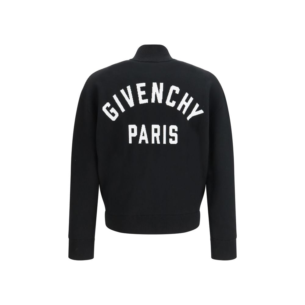 Cardigan en laine noire Givenchy