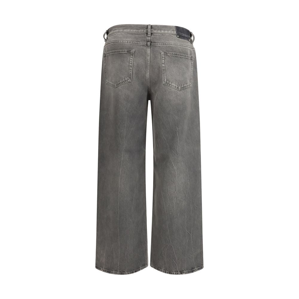 Golden Goose Grey Relaxed Fit Jeans for Men alternate view