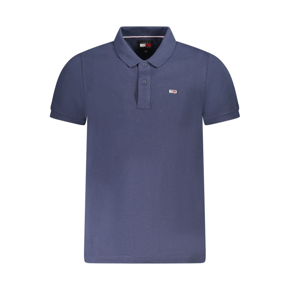Tommy Hilfiger Blaues Baumwoll-Poloshirt für Herren