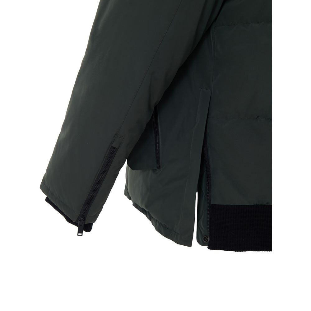 Parka Moose Knuckles en nylon vert