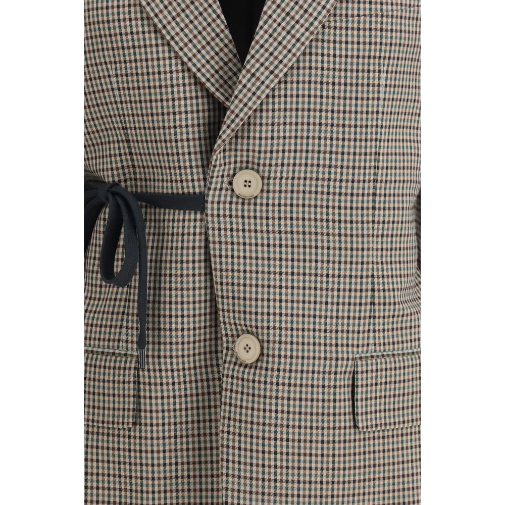 Balenciaga Multicolor Coat for Women detail view