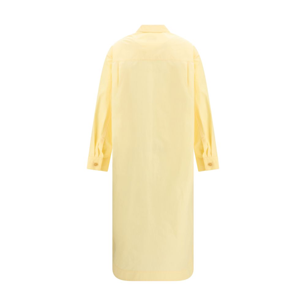 Robe décontractée bicolore en coton Khaite