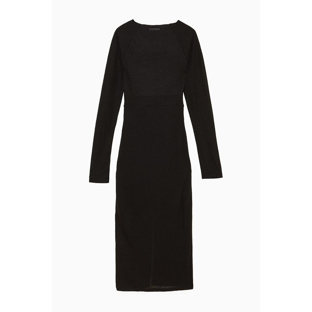 Robe décontractée Patrizia Pepe en laine noire
