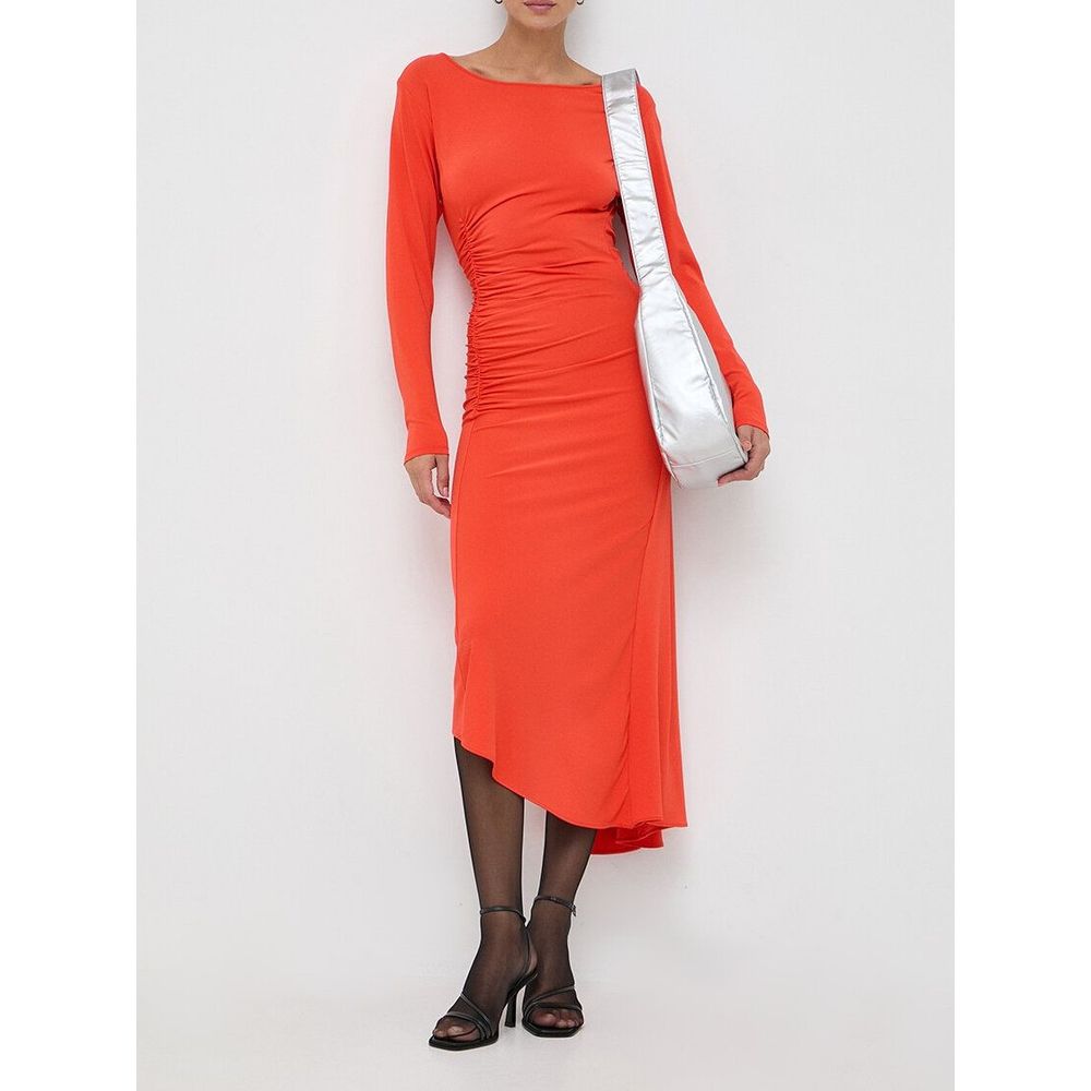 Robe décontractée Patrizia Pepe en acétate orange