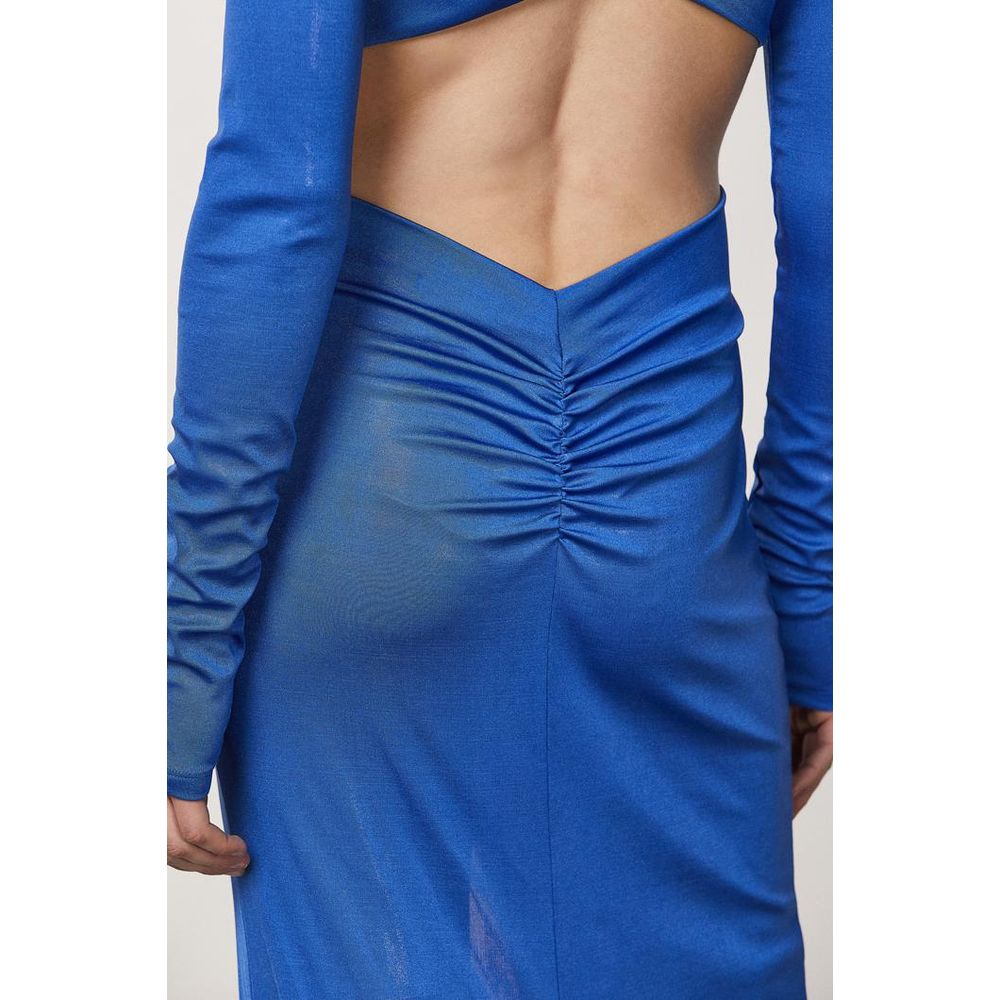 Robe décontractée Patrizia Pepe en polyester bleu
