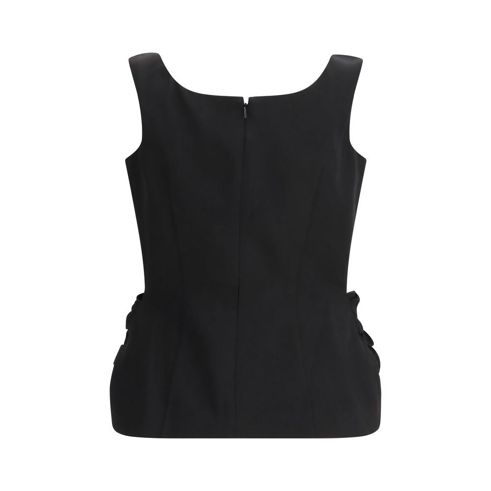 Chemise Magda Butrym en coton noir