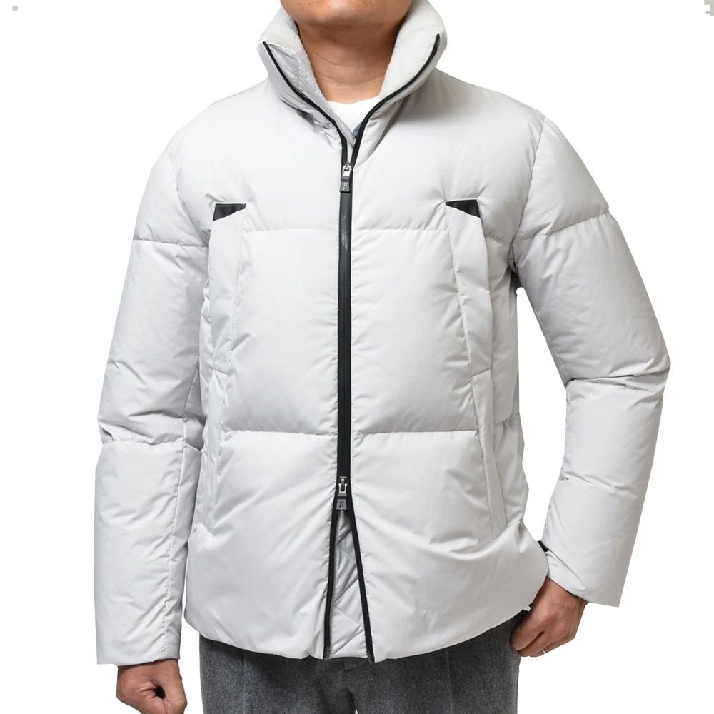 Herno Grey Coat for Men alternate view