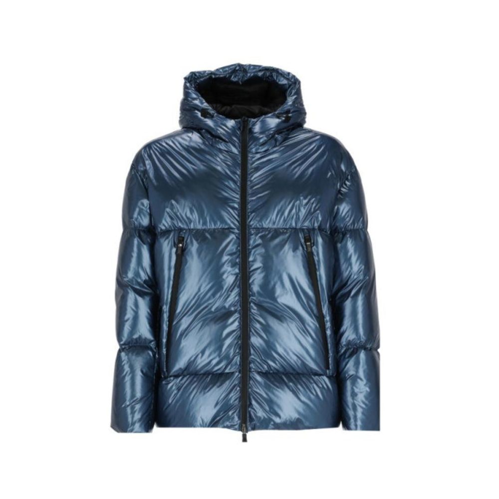 Herno Blue Full Length Jacket for Men