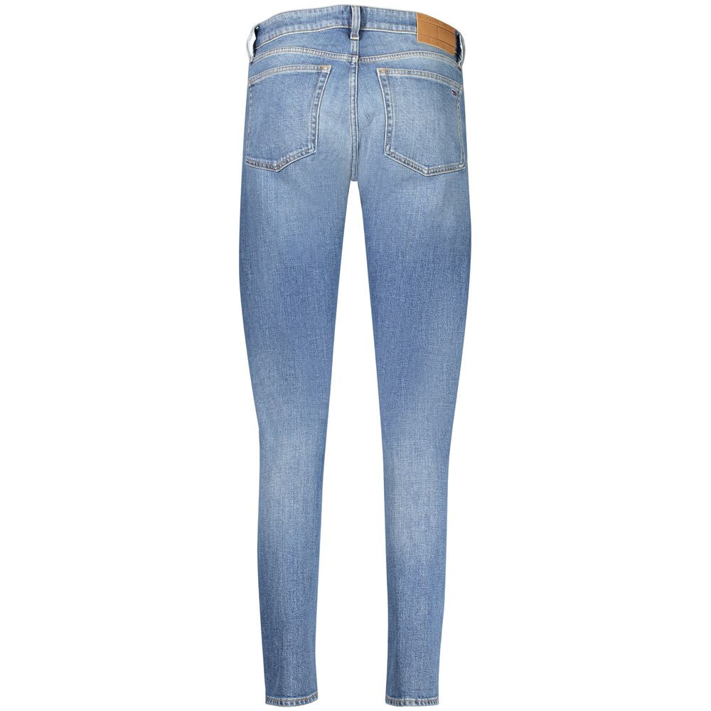 Jean slim en coton bleu Tommy Hilfiger pour femme