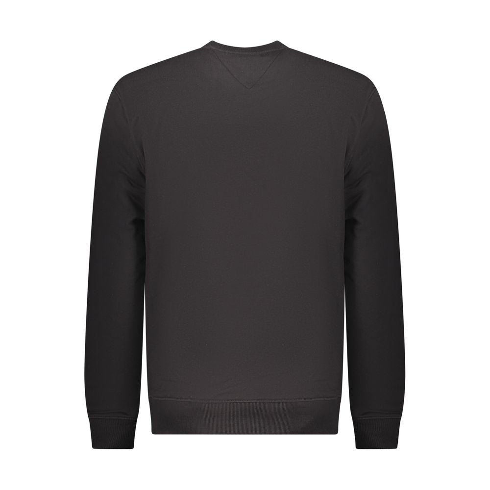Sweat-shirt Tommy Hilfiger noir en coton pour homme