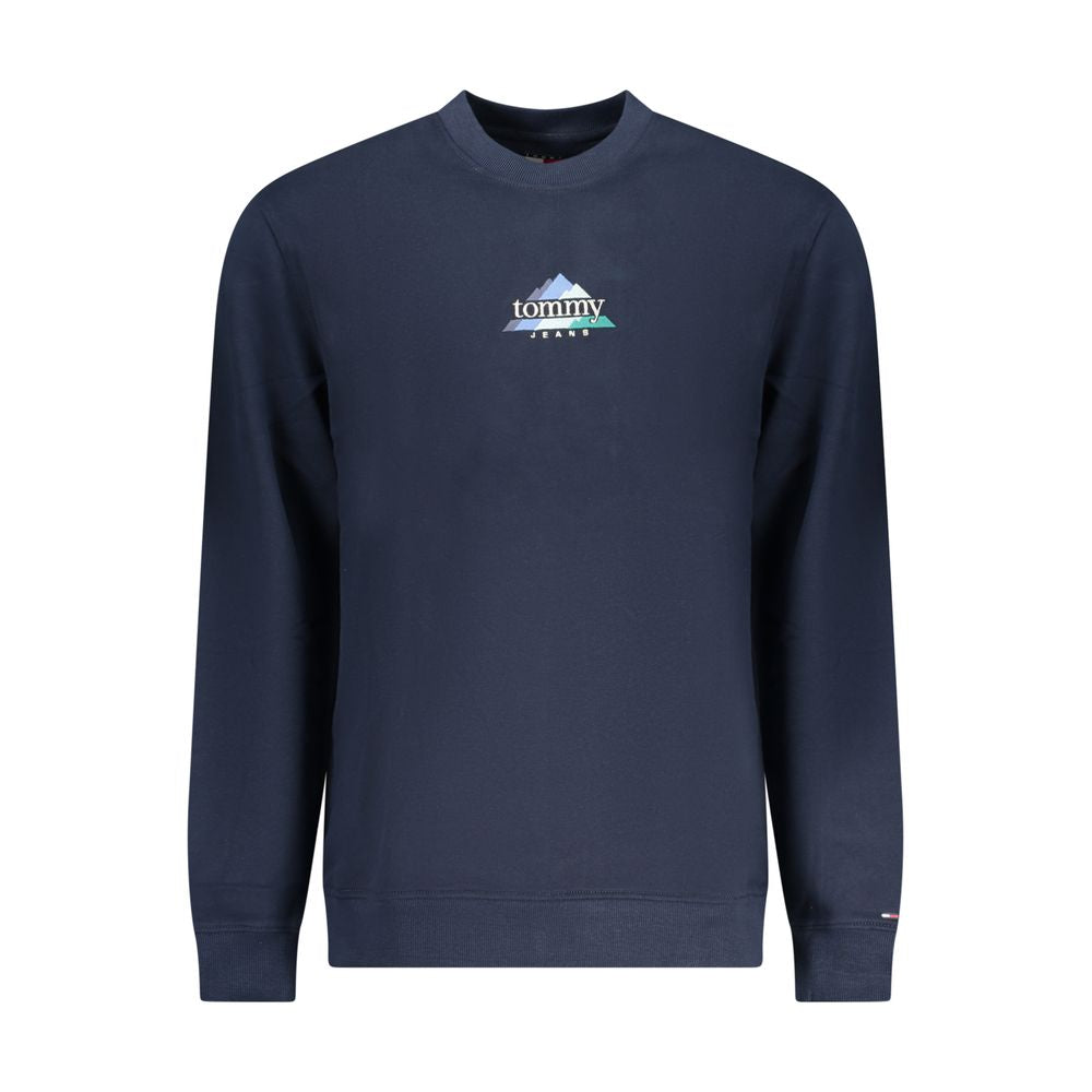 Sweat-shirt Tommy Hilfiger en coton bleu pour homme