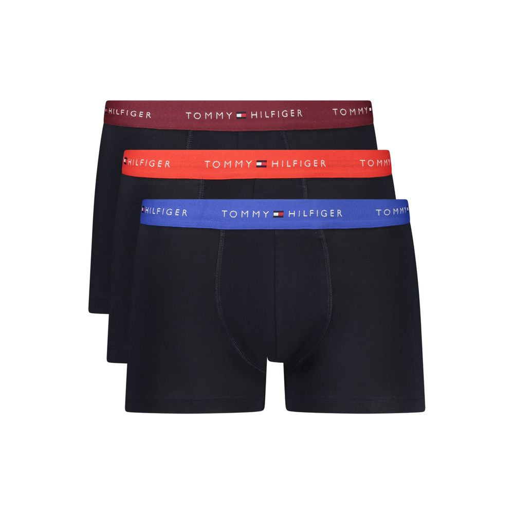 Caleçon Tommy Hilfiger noir en coton pour homme