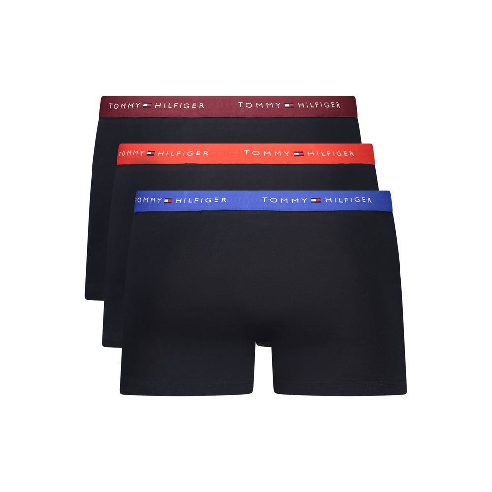 Caleçon Tommy Hilfiger noir en coton pour homme