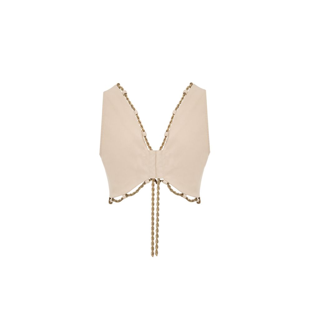 Cult Gaia Beige Waistcoats for Women alternate view