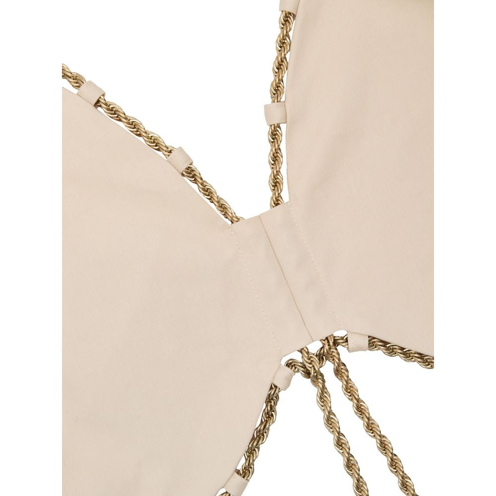 Cult Gaia Beige Waistcoats for Women side view