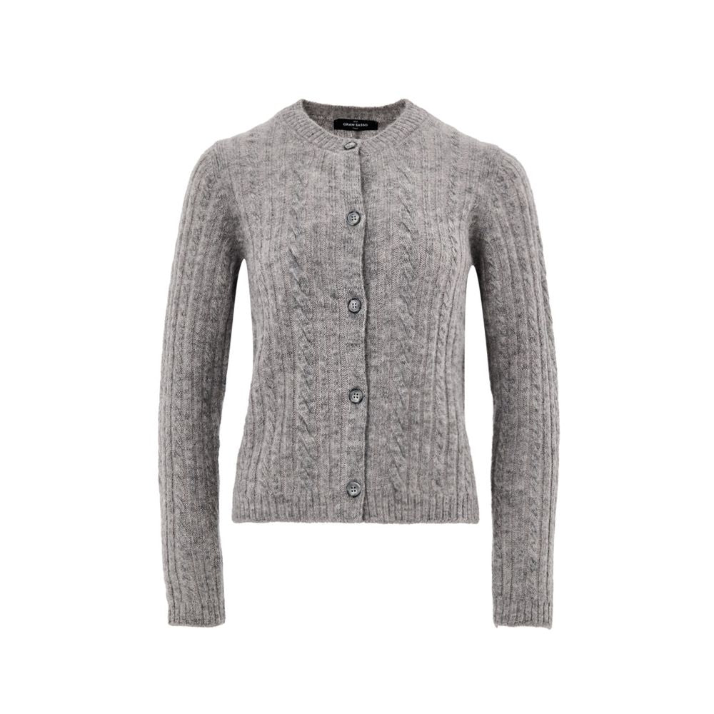 Gran Sasso Grey Cardigan for Women