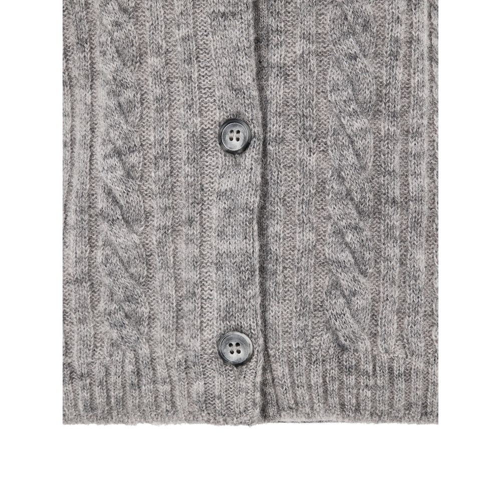 Gran Sasso Grey Cardigan for Women detail view