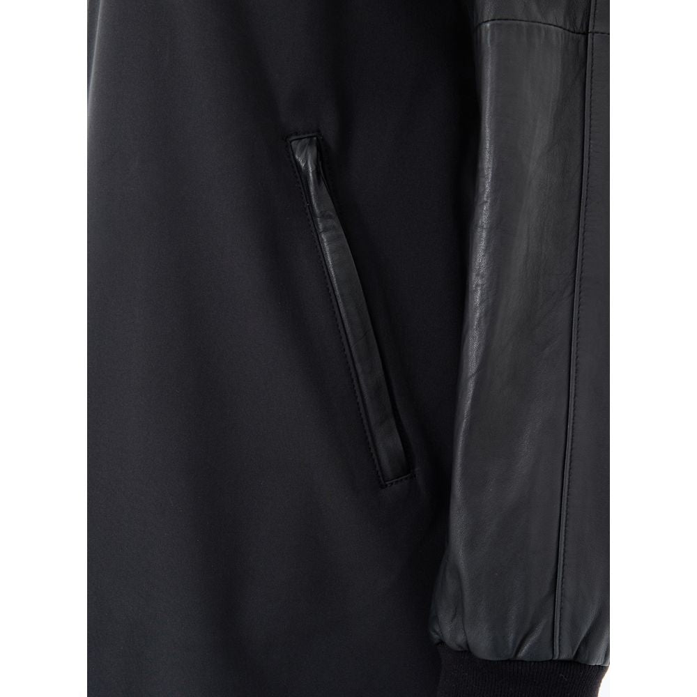 Moose Knuckles Black Parkas for Women side view