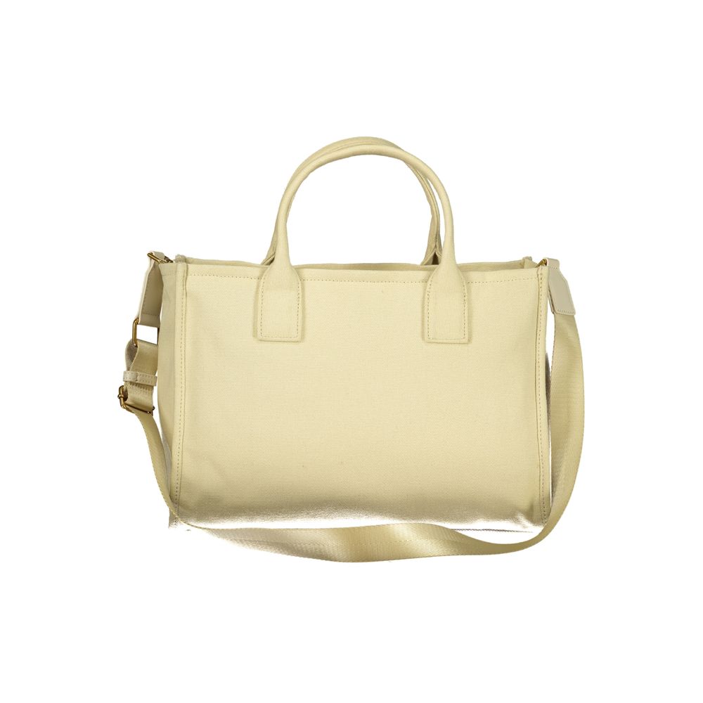 Cabas Twinset en coton beige pour femme