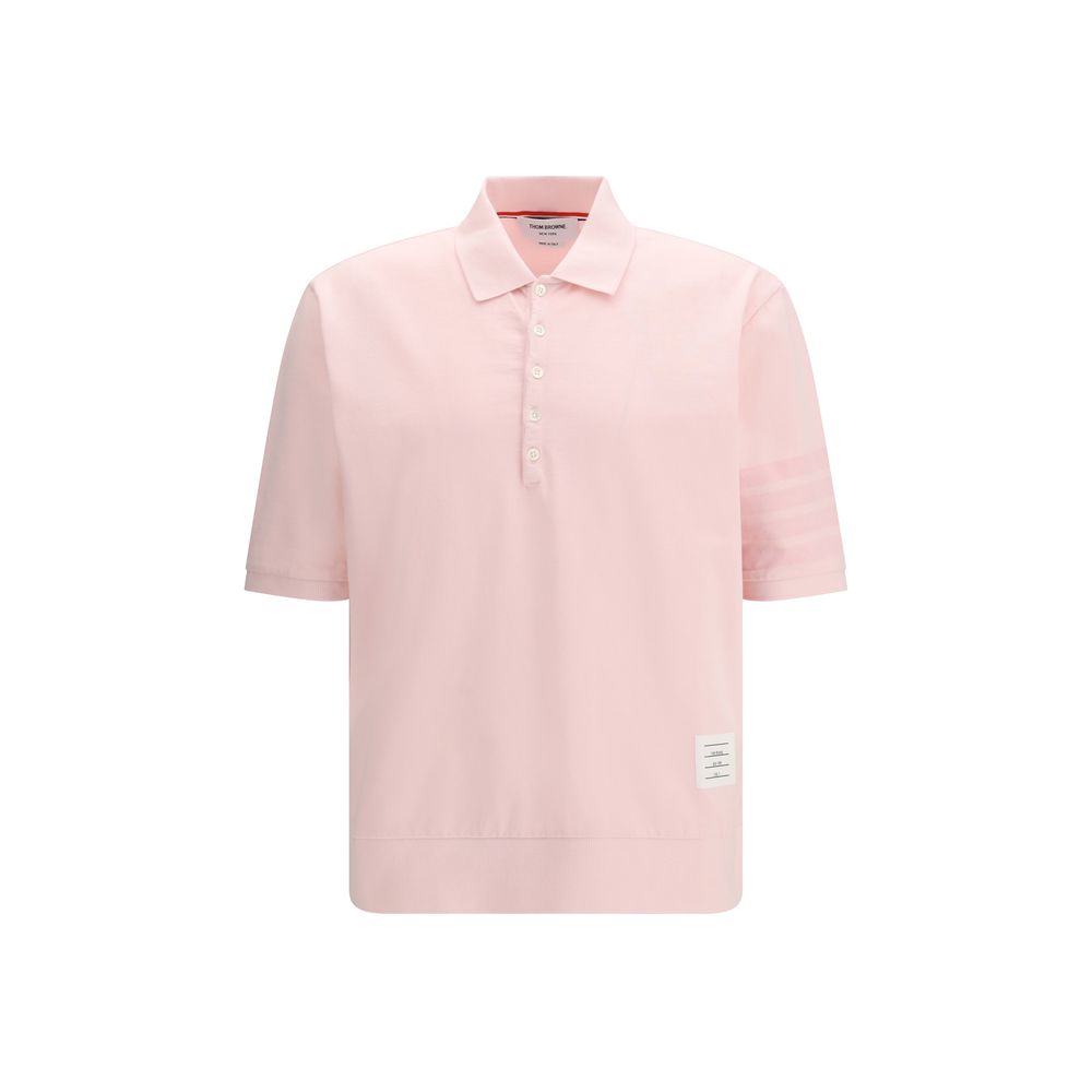 Polo Thom Browne en coton multicolore