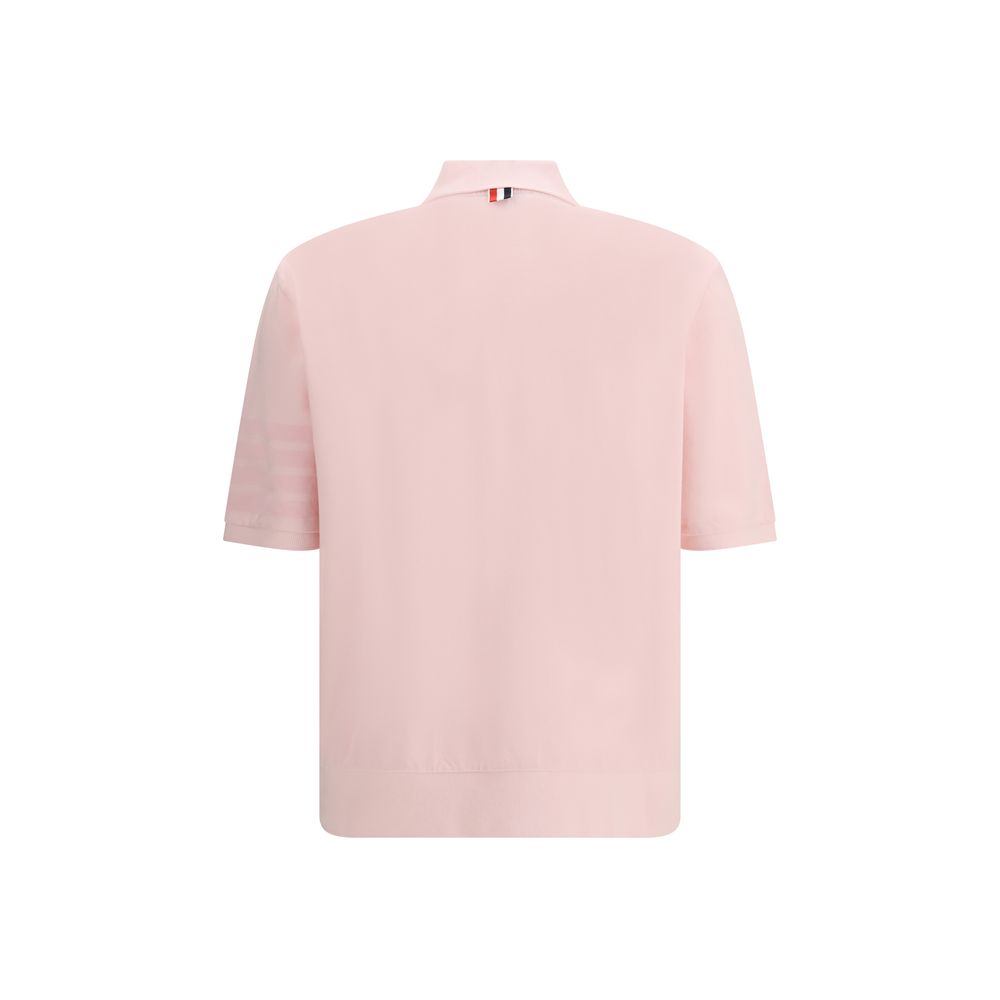 Polo Thom Browne en coton multicolore