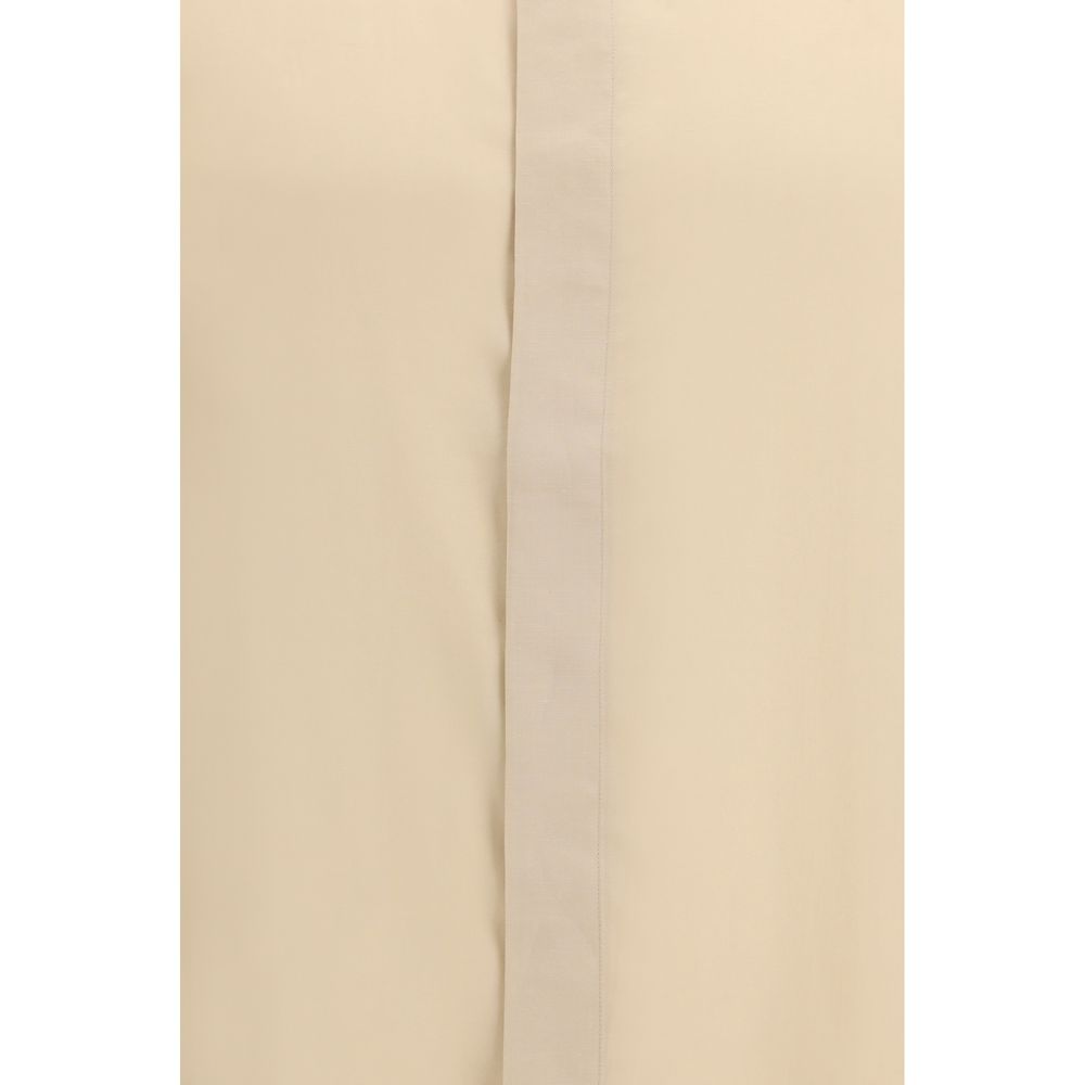 Chemise habillée Lardini en Tencel beige