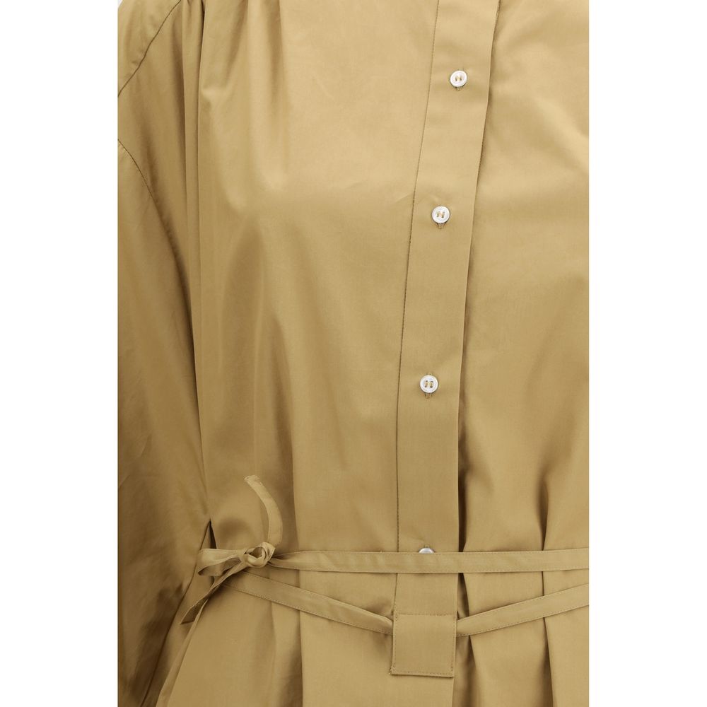 Loulou De Saison Beige Casual Dress for Women detail view