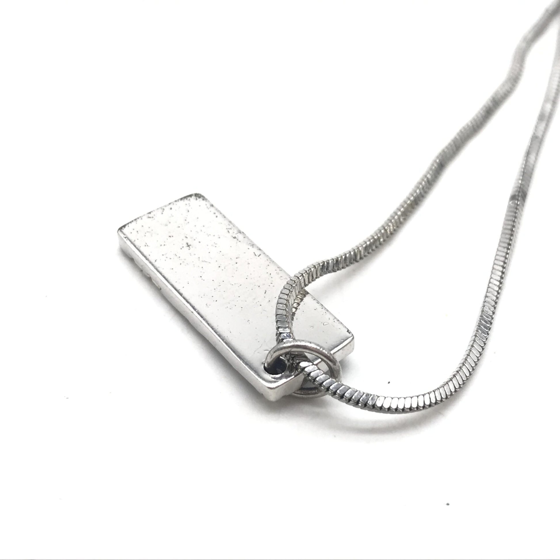 Christian Dior Blue Trotter Pendant Necklace