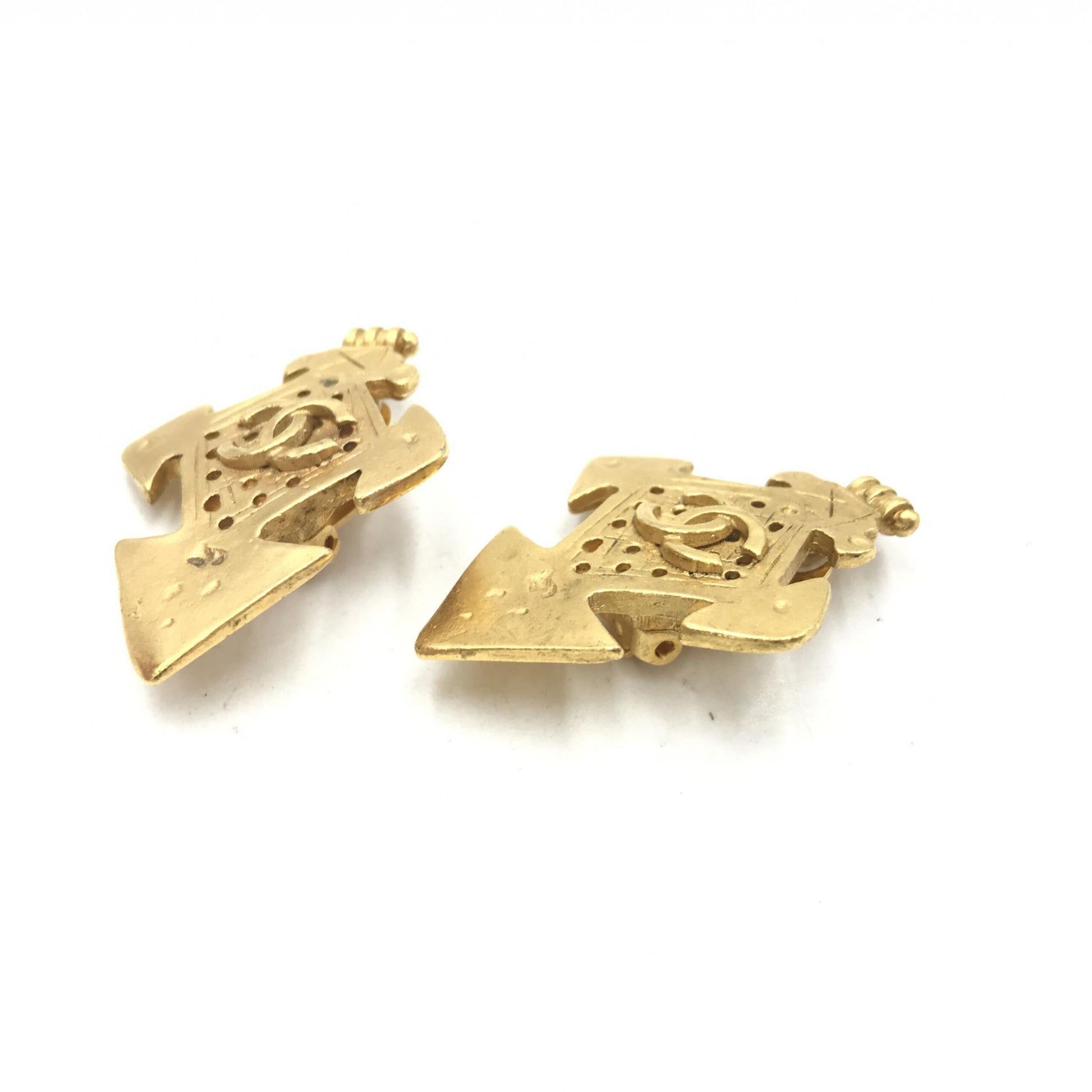 Chanel Gold Earrings for Women detail view