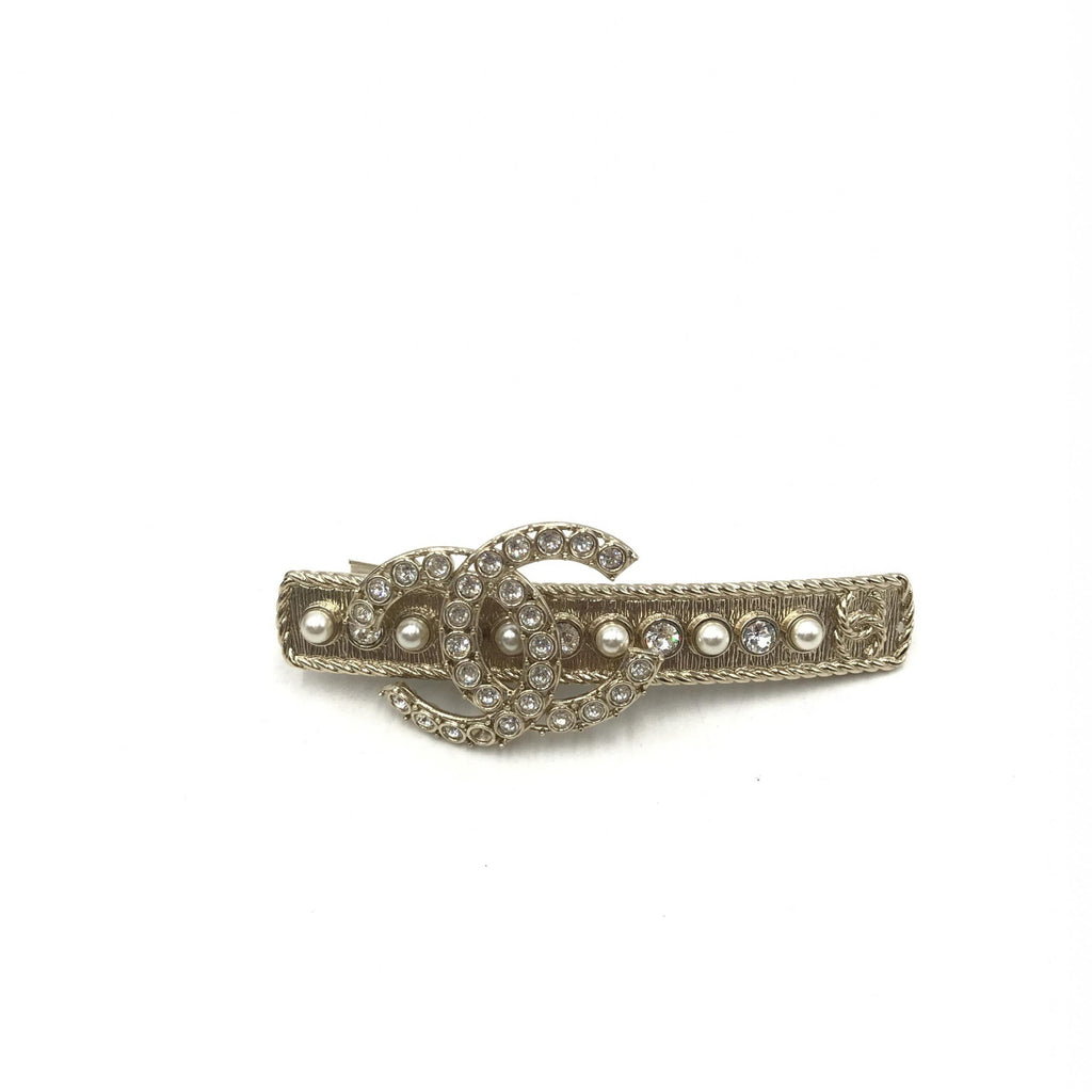 Chanel Gold Hair Clips for Women