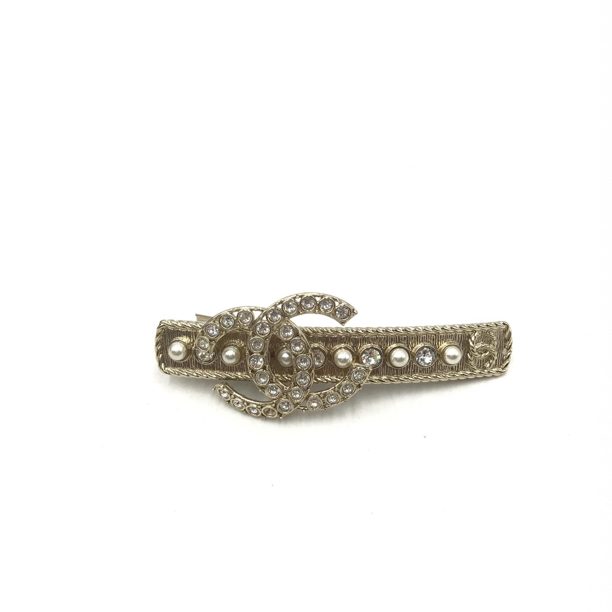 Chanel Gold Hair Clips for Women