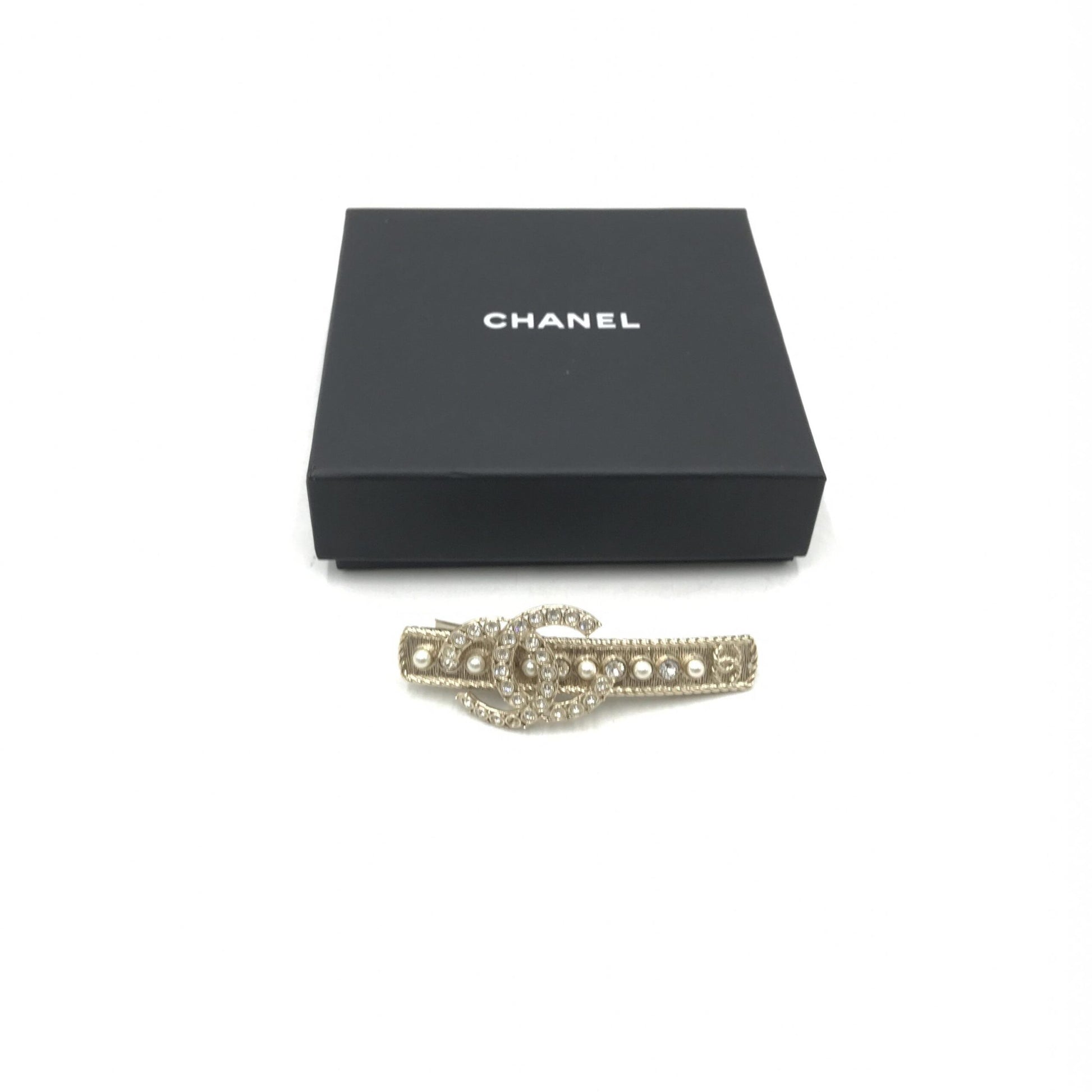 Chanel Gold Hair Clips for Women alternate view